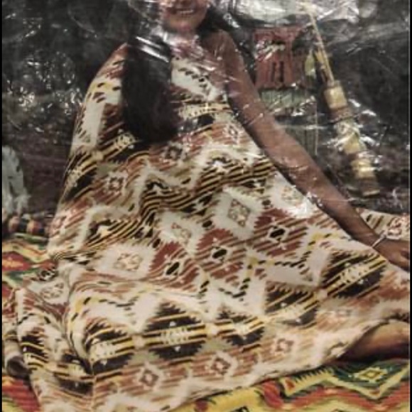 Sun Dance printed blanket Indian pattern - Picture 4 of 5